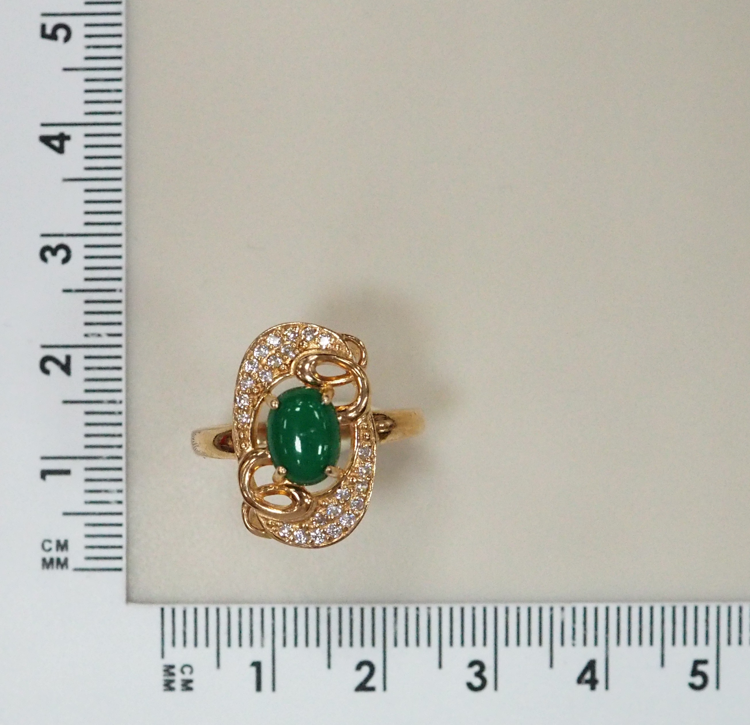 Серебряное кольцо с агатом